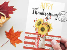 Thanksgiving Cards Set PRINTABLE