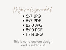 A Sweet Ending To A New Beginning Sign PRINTABLE