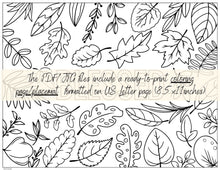 Blessed Thanksgiving Placemats Coloring Page Sheet PRINTABLE