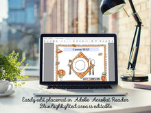 Thanksgiving Activities For Kids PRINTABLE Placemat Banner Word Search Scramble I Am Thankful For Coloring Page I Spy