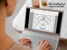 Thanksgiving Placemats For Kids PRINTABLE Coloring Personalized  Template PDF