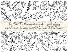 Thanksgiving Coloring Placemat PRINTABLE