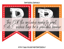 First Day Of Pre K Banner PRINTABLE