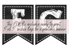 First Day Of College Banner PRINTABLE