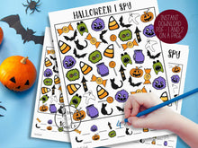 Halloween I Spy PRINTABLE For Kids Activity