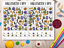 Halloween I Spy PRINTABLE For Kids Activity