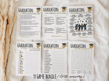 Graduation Games Bundle PRINTABLE Grad Party Games, Class Of 2025, College, High School Games