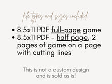 Graduation Games Bundle PRINTABLE Grad Party Games, Class Of 2025, College, High School Games