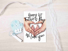 1st Fathers Day Card From Wife First Fathers Day Card PRINTABLE