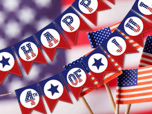 Fourth Of July Banner PRINTABLE Patriotic