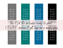 Fathers Day Tags Printable
