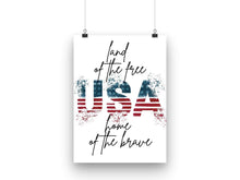 4th Of July Sign PRINTABLE Wall Art Decor
