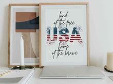 4th Of July Sign PRINTABLE Wall Art Decor