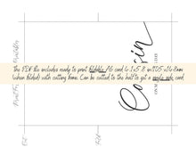 To My Cousin On My Wedding Day Card PRINTABLE