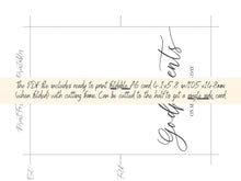 To My Godparents On My Wedding Day Card PRINTABLE