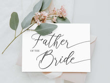 To The Father Of The Bride Card PRINTABLE
