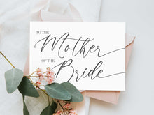 To The Mother Of The Bride Wedding Day Card PRINTABLE