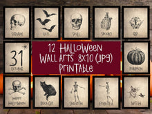 Halloween Wall Art PRINTABLE Decor