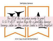 Halloween Party Banner Printable