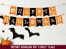 Happy Halloween Banner Printable