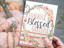 Thanksgiving Cards Set PRINTABLE Happy