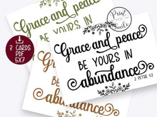 Thanksgiving Christian Card PRINTABLE