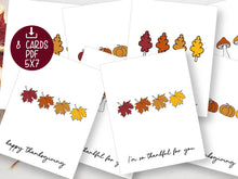 happy thanksgiving cards printable