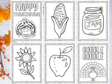Thanksgiving Coloring Pages PRINTABLE