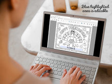Thanksgiving Placemats For Kids PRINTABLE Coloring Personalized  Template PDF