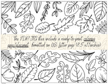 Thanksgiving Coloring Placemat PRINTABLE