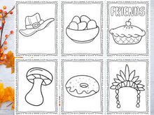 Thanksgiving Coloring Pages PRINTABLE