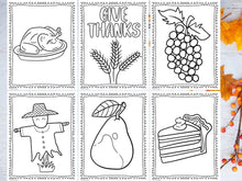 Thanksgiving Coloring Pages PRINTABLE