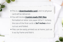 Happy Fathers Day Card Printable 5 Cards