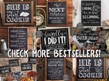 Graduation Banner Printable Personalizable 2024 Chalkboard