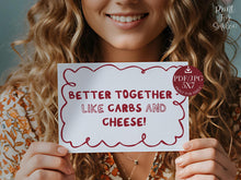 Funny Cute Galentines Day Card PRINTABLE Trendy