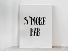PRINTABLE S'more Bar Sign Graduation Party Decorations, Grad Party Decor, Table Sign
