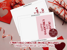 Happy Galentine's Day Bestie Card PRINTABLE Trendy