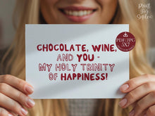 PRINTABLE Trendy Galentines Day Card