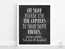 Oh Snap Graduation Photo Sign, PRINTABLE Graduation Decor, Grad Party Decorations, Chalkboard Graduation Sign