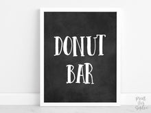 Donut Bar Sign, PRINTABLE Graduation Sign, Chalkboard Graduation Party Decorations, Table Sign, Grad Party Decor