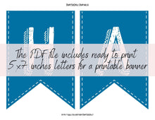 Fathers Day Banner Printable Happy