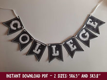 First Day Of College Banner PRINTABLE