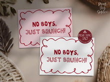 Funny Galentine's Day Cute Card PRINTABLE, Best Friend Card, Gift, Friendship Card, Anti Valentine, Trendy