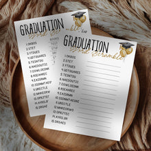 Graduation Word Scramble Game Printable College Graduation Party
