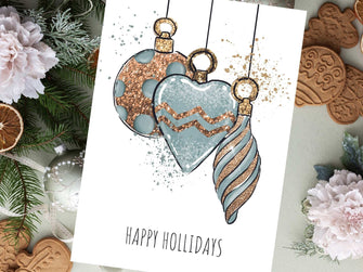 Happy Holidays Card Christmas PRINTABLE