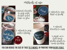 Hot Chocolate Bar Labels Sign PRINTABLE Tags