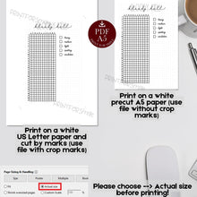 Period Tracker Yearly Printable A5 Planner Inserts Monthly Cycle