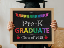 PRINTABLE Pre-K Graduate Sign, Graduation Sign, Last Day Of Pre-K Sign, Photo Prop 2025