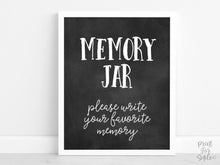 Memory Jar Sign Please Write Your Favorite Memory, PRINTABLE Grad Party Decor, Table Sign, College Graduation Sign, Chalkboard