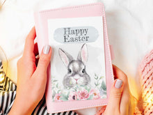 Printable Happy Easter Card Bunny For Wife Husband Kids Daughter Son Child Boyfriend Girlfriend Mom Dad